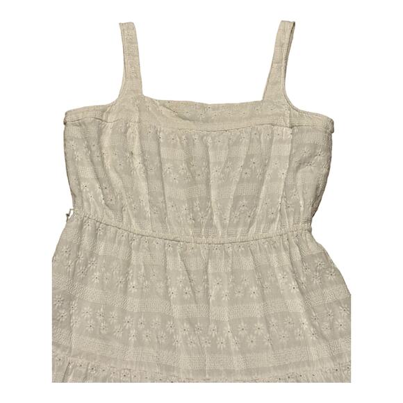 Tommy Hilfiger Cotton Eyelet Midi Dress, Created for Macy's white size 14 - Picture 5 of 16